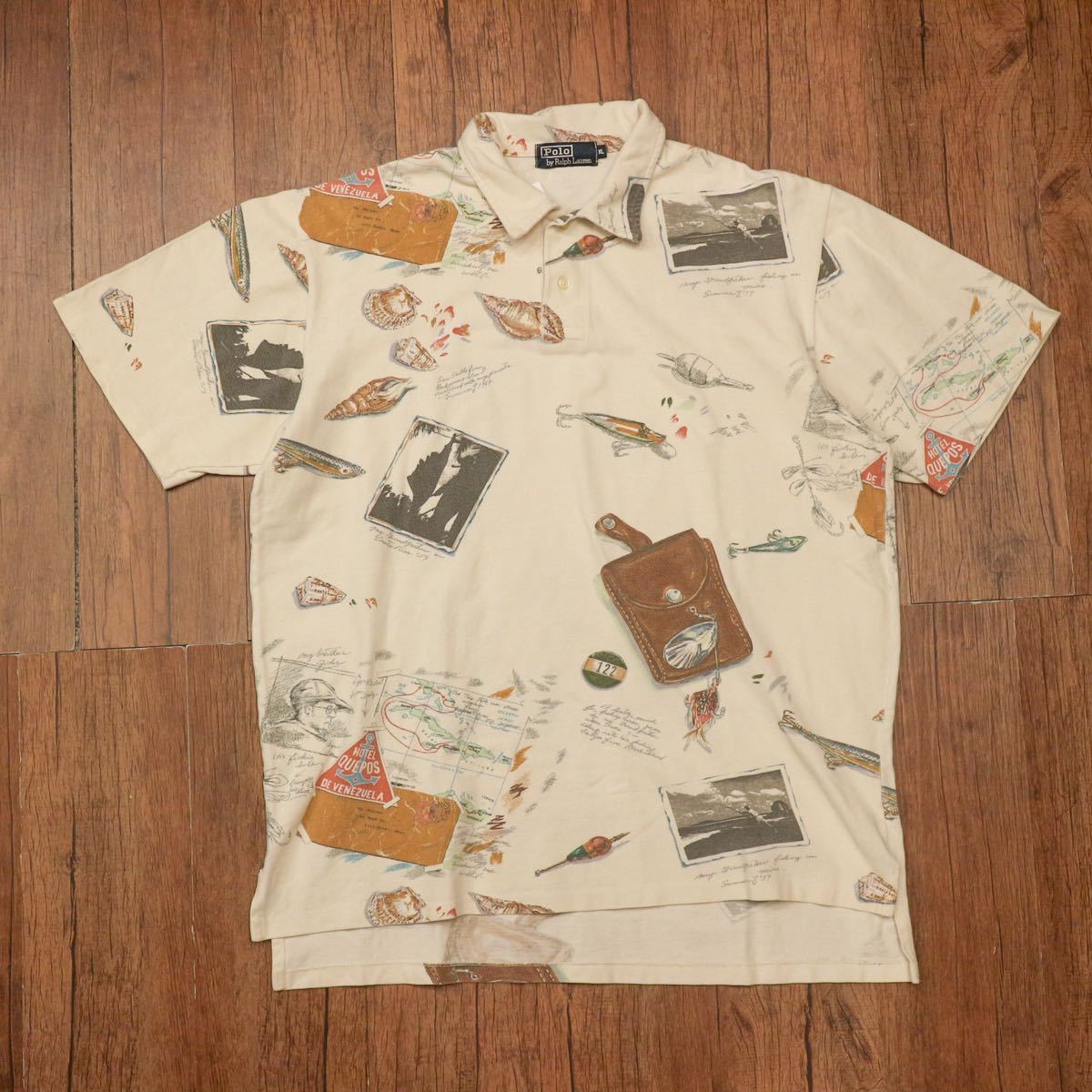 世界的に有名な XL/ラルフローレン Hemingway Ernest Lauren Ralph 90s