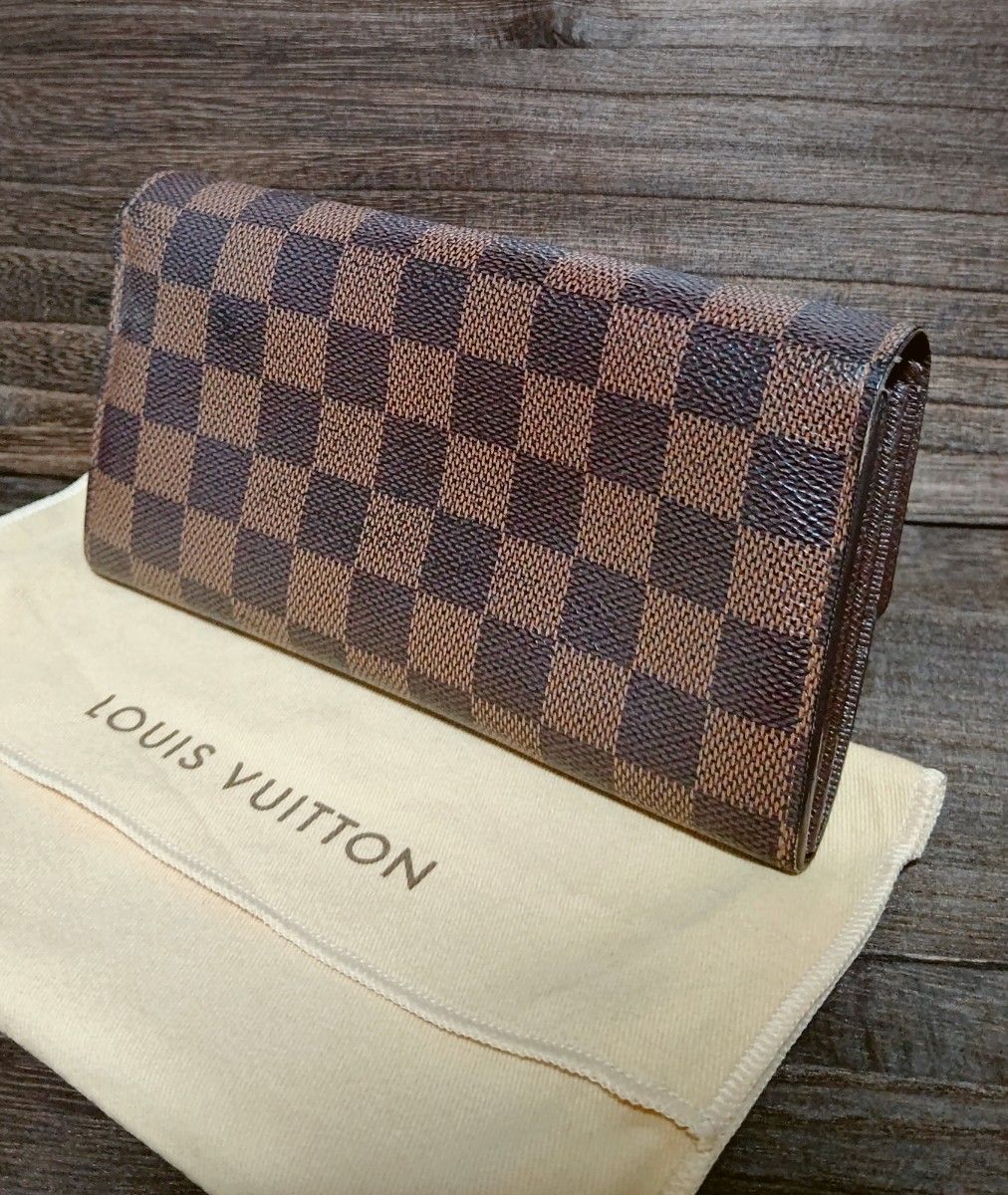 LOUIS VUITTON ルイヴィトン/ダミエ 長財布 シリアルNO CA3029/ユニ