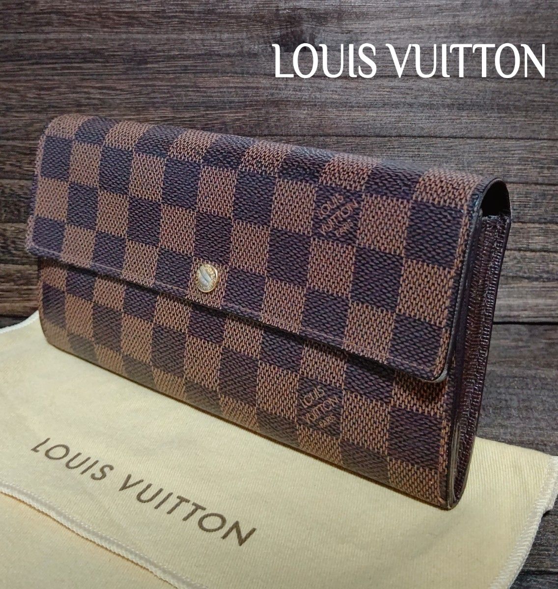 LOUIS VUITTON ルイヴィトン/ダミエ 長財布 シリアルNO CA3029/ユニ