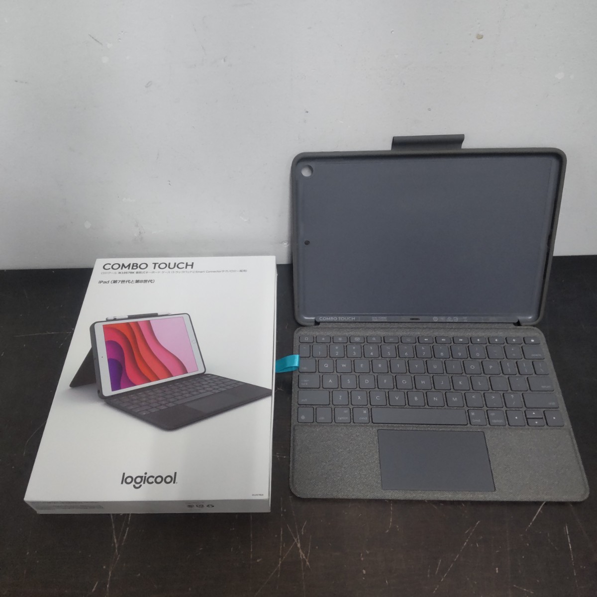 NN235 Logicool ロジクール COMBO TOUCH IK1057BK 着脱式キーボード