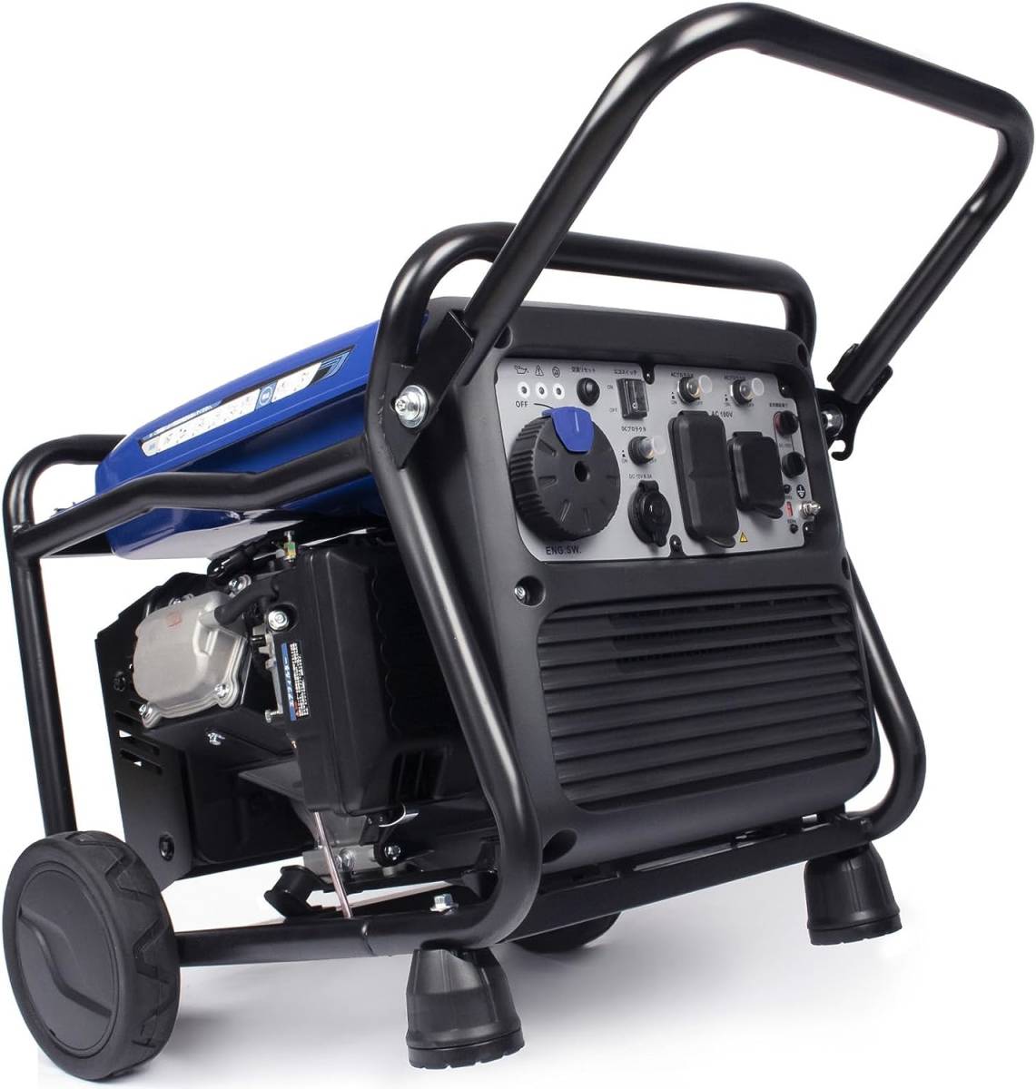 未使用品】発電機 インバーター 最大出力4.6kV LPガスガソリン 未使用品】発電機 インバーター 最大出力4.6kV LPガスガソリン