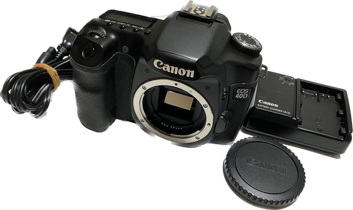 メーカー公式ショップ】 EOS CANON ☆極上美品☆ 40D #4230033 ボディ