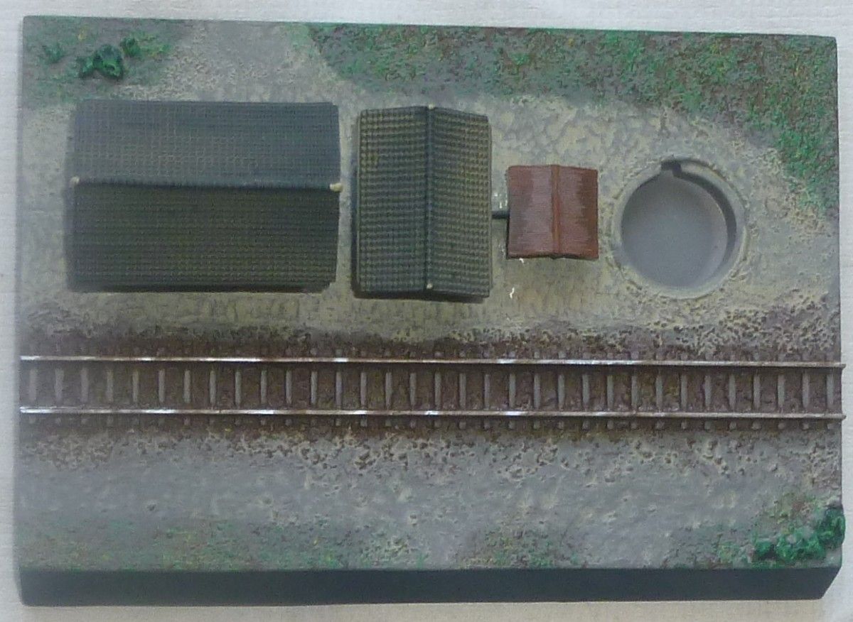 統一戰線 プラ鉄道模型ジオラマミニチュア SL蒸気機関車 