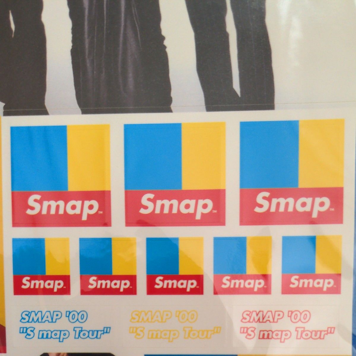 ★SMAP '00 “S map Tour"グッズ ステッカー 香取慎吾