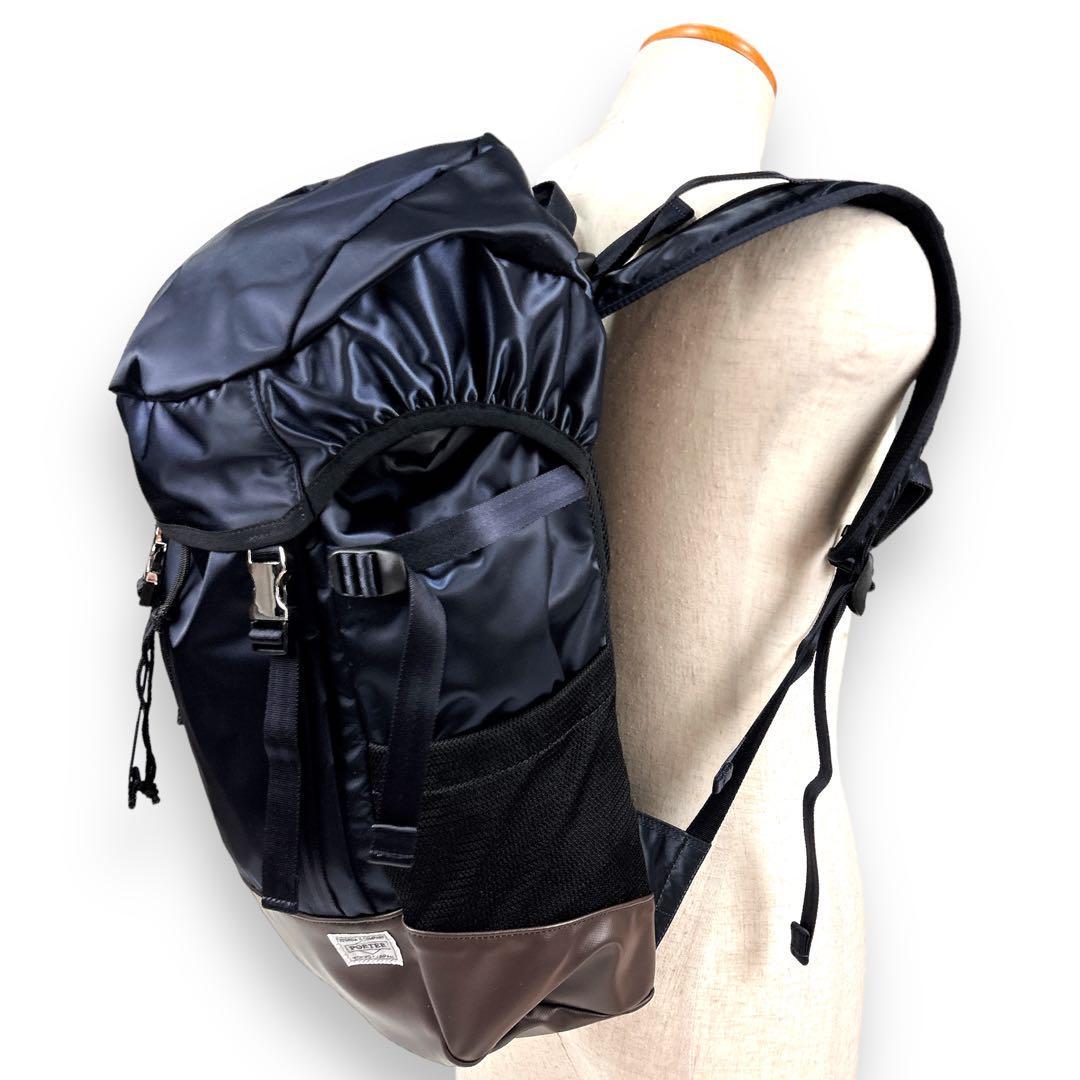 極美品】 PORTER ポーター ストーム 383-07487 リュック バック 極美品】 PORTER ポーター ストーム 383-07487 リュック バック