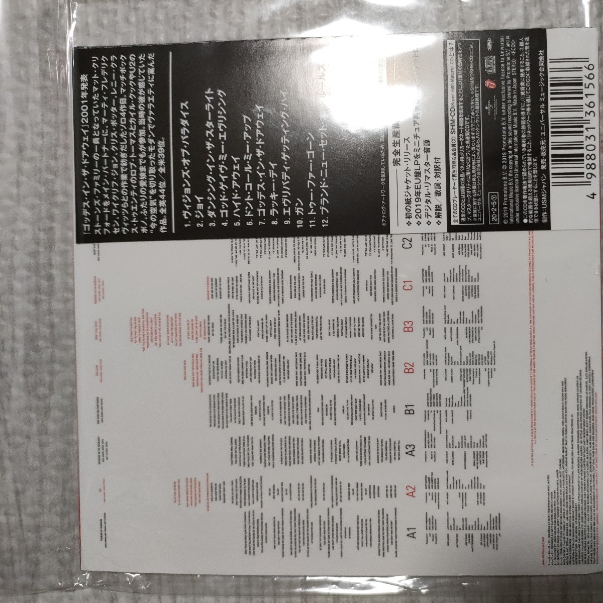 ゴッデスインザドアウェイ (紙ジャケット仕様) (完全生産限定盤) CD ミックジャガー Rolling Stones ローリング・ストーンズ SHM-CDの画像2