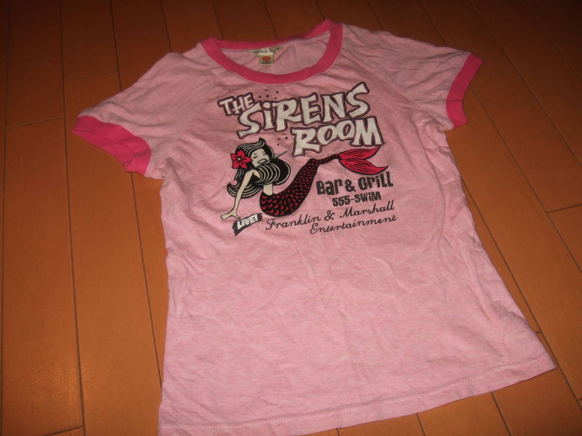  хорошая вещь быстрое решение * Frank Lynn & Marshall женский футболка * розовый серия S