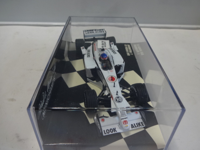 1/43 BAR HONDA 03 J.Villeneuve F1 ジャック・ヴィルヌーヴ ミニカー ミニチャンプス 未開封 未使用品 デッドストック 綺麗です。 _画像5