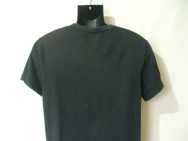 ssy7008 Timberland 半袖 Tシャツ ブラック ■ フロント ロゴ プリント■ クルーネック Sサイズ ティンバーランド_画像6