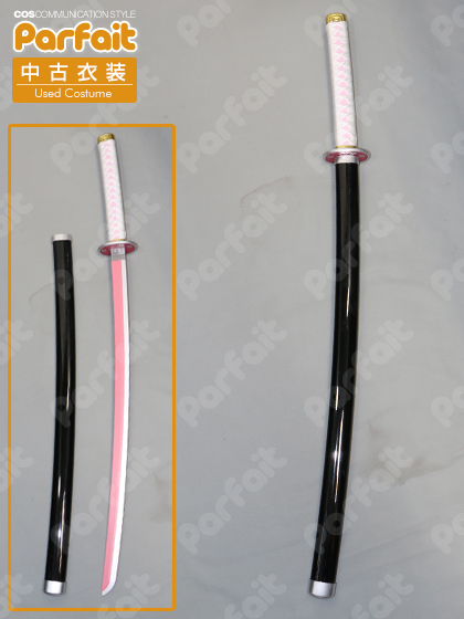  costume play clothes ... blade | chestnut flower . kana .(M size )[ wig, fake sword attaching ]