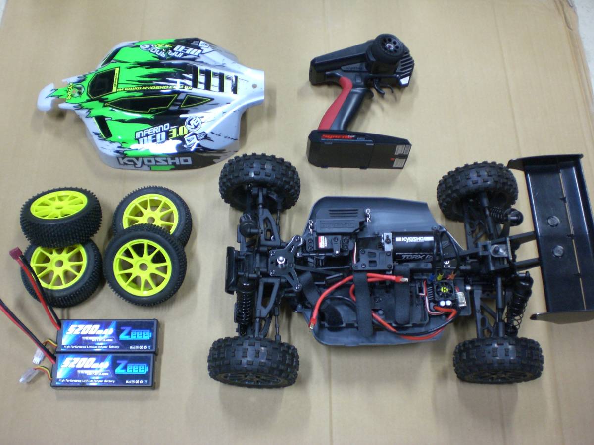 KYOSHO　インファーノ　VE　バギー　1/8　（画像にあるバッテリーは付属しません）_画像1