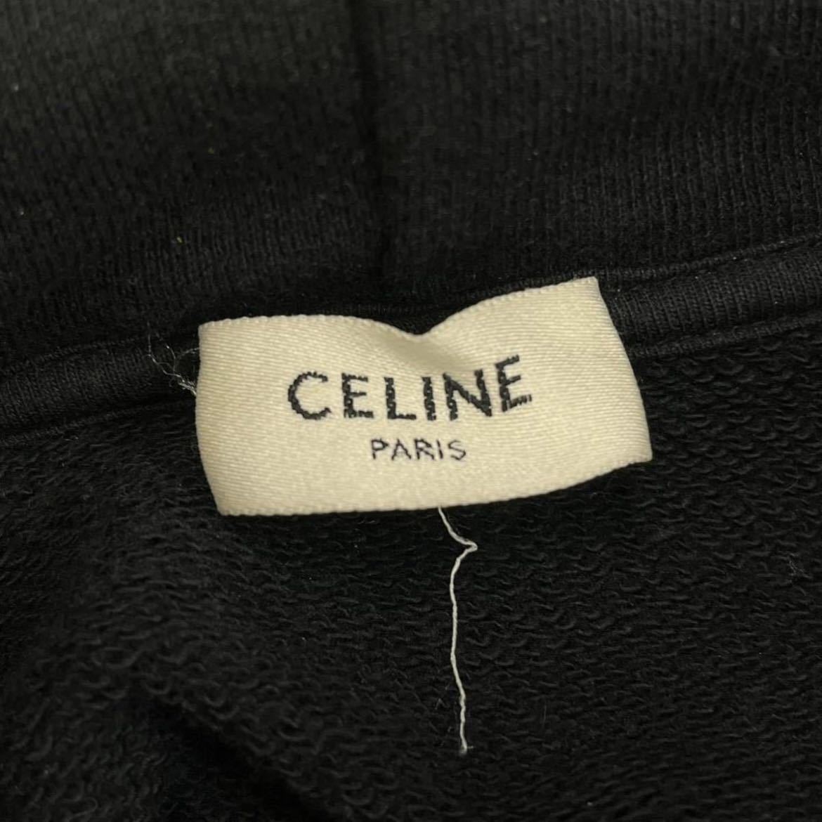 CELINE セリーヌ 19SS バックロゴプリント プルオーバー スウェット パーカー レディース 2Y006632E