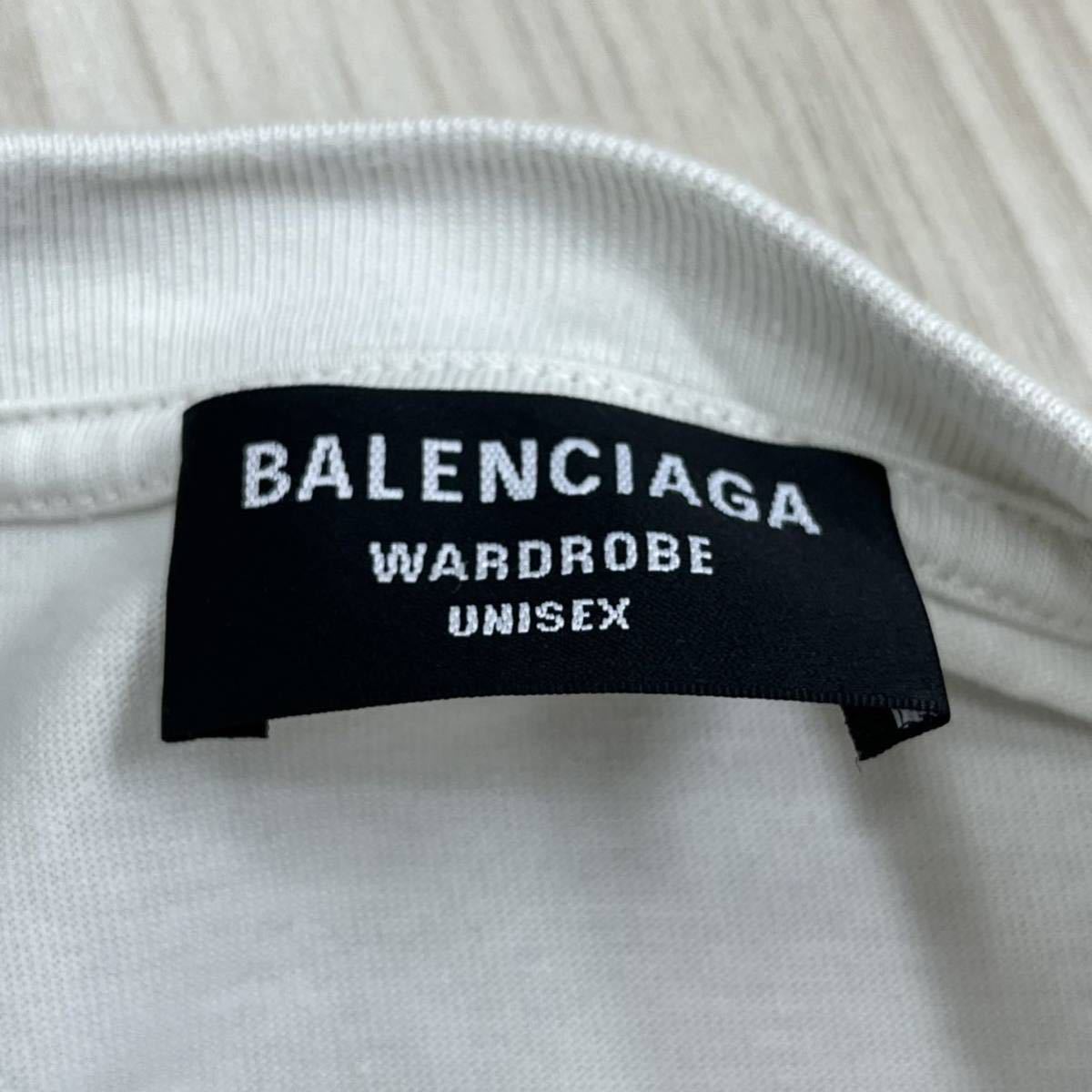 BALENCIAGA バレンシアガ 22SS キャンペーンロゴ刺繍 ラージフィット 半袖 Tシャツ ユニセックス 641675 TKVJ1 9084