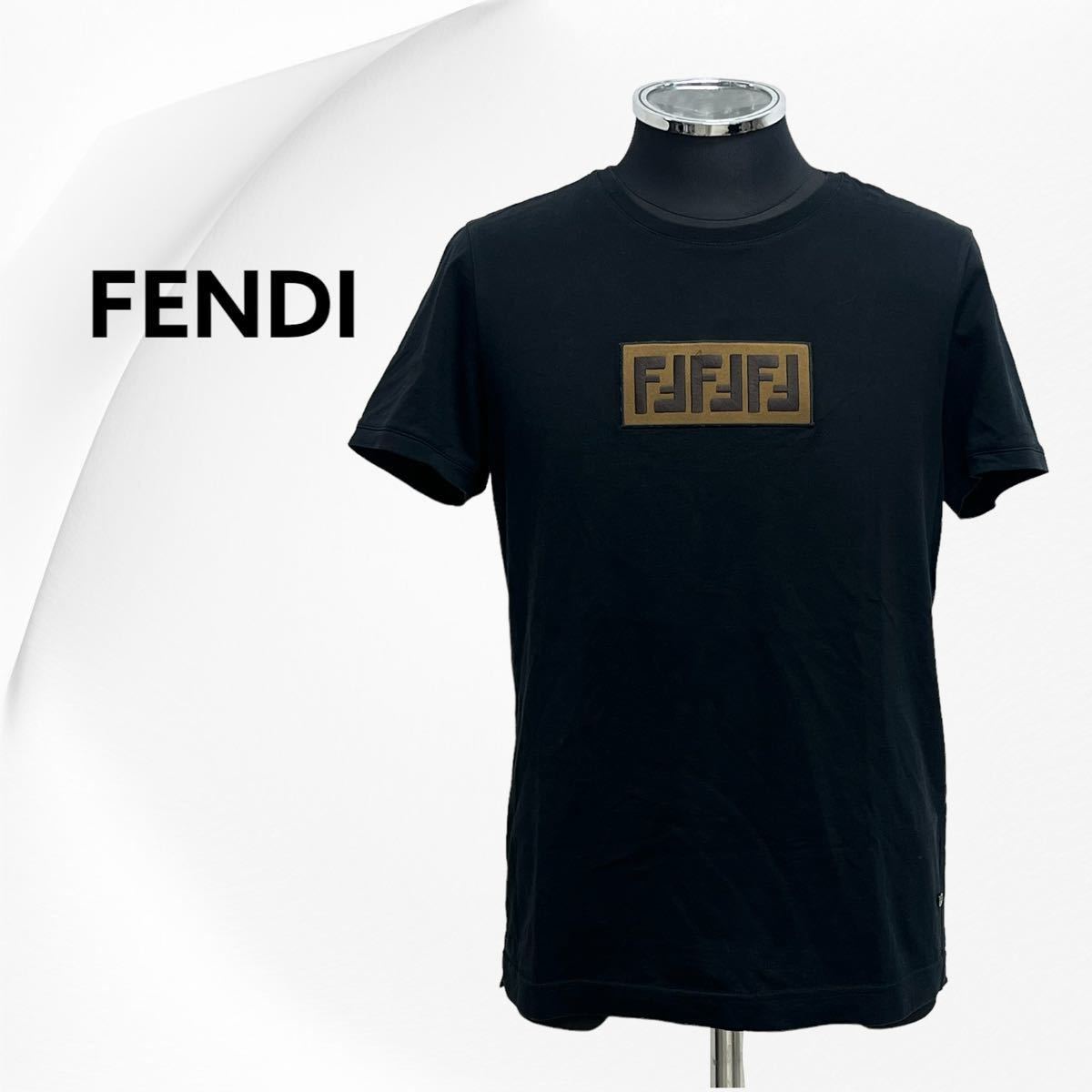 FENDIロゴTシャツ 新品 未使用 タグ付-