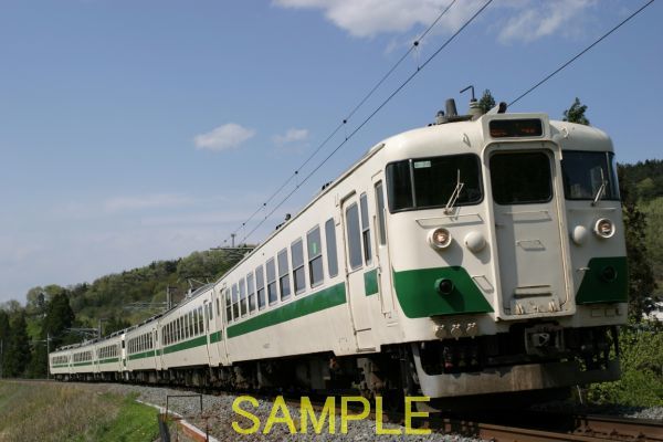 ☆90～00年代鉄道10jpgCD[455系東北色3・6連快速東北シティーラビット他(東北本線藤田～貝田、越河～白石、鹿島台～松山町)]☆_DP20532