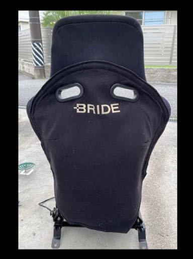 BRIDE ブリッド　旧ロゴ　背面パッド　廃盤_画像1