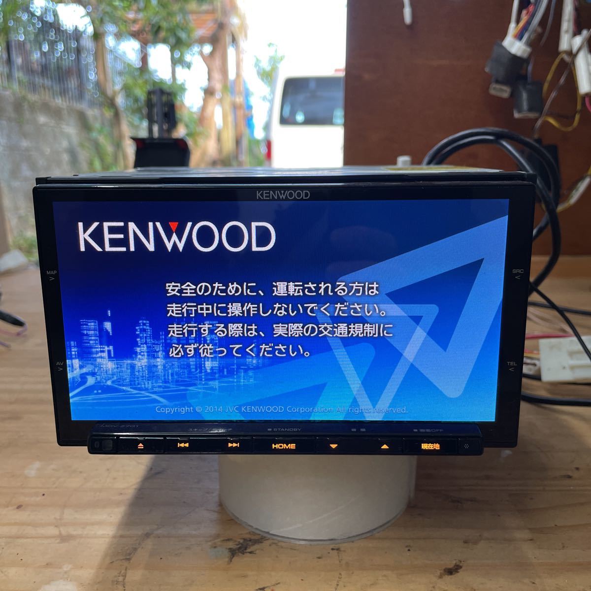 ケンウッド MDV-Z701 地デジ 2014年 069X4165 Bluetooth-