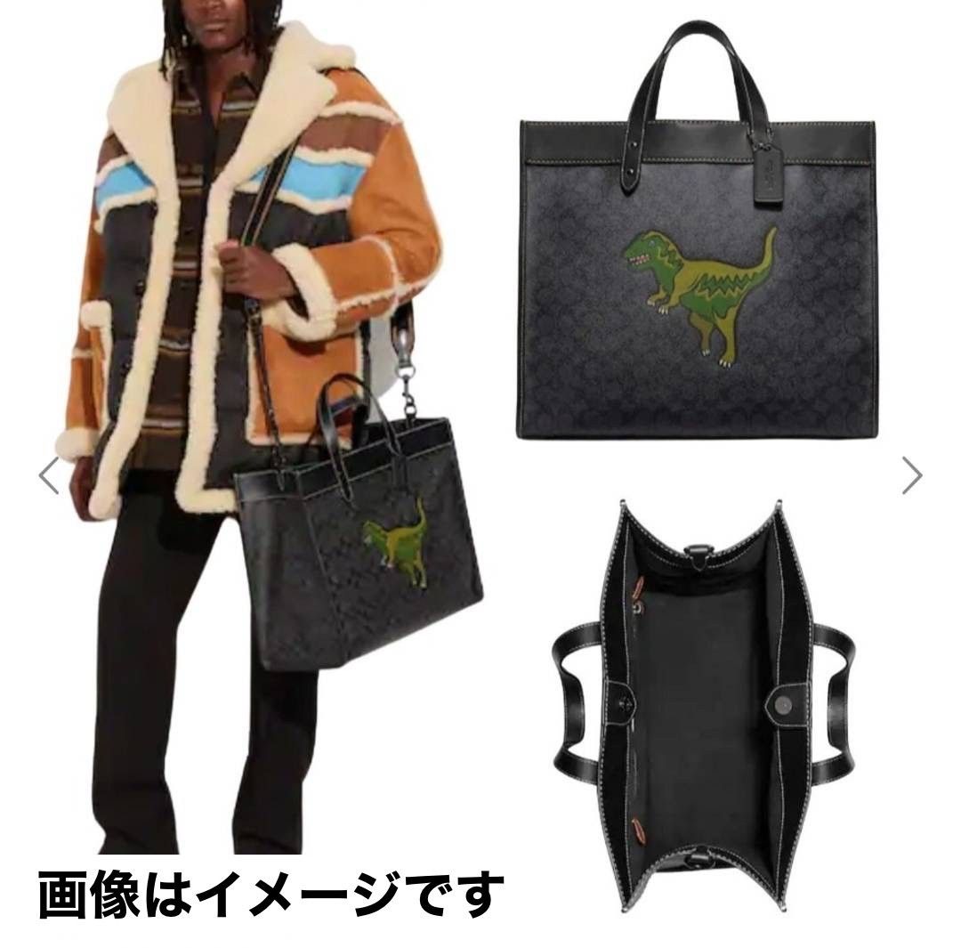 未使用 コーチ COACH フィールド トート 40 シグネチャー 未使用 コーチ COACH フィールド トート 40 シグネチャー