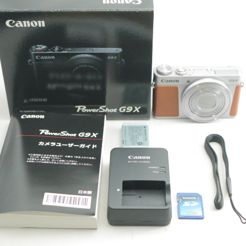 良質 Canon デジタルカメラ X(シルバー) G9 PowerShot キヤノン
