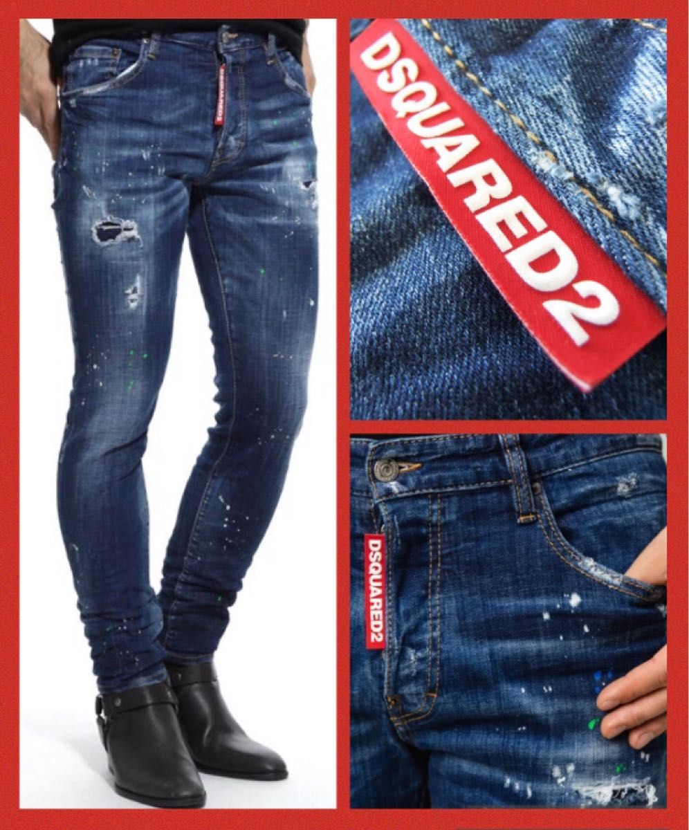 美品】DSQUARED2 ディースクエアード Skater JEAN 42 Yahoo!フリマ（旧）-