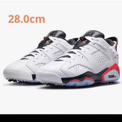 28㎝ ナイキ NIKE ジョーダン 6 レトロG ゴルフシューズ|Yahoo!フリマ