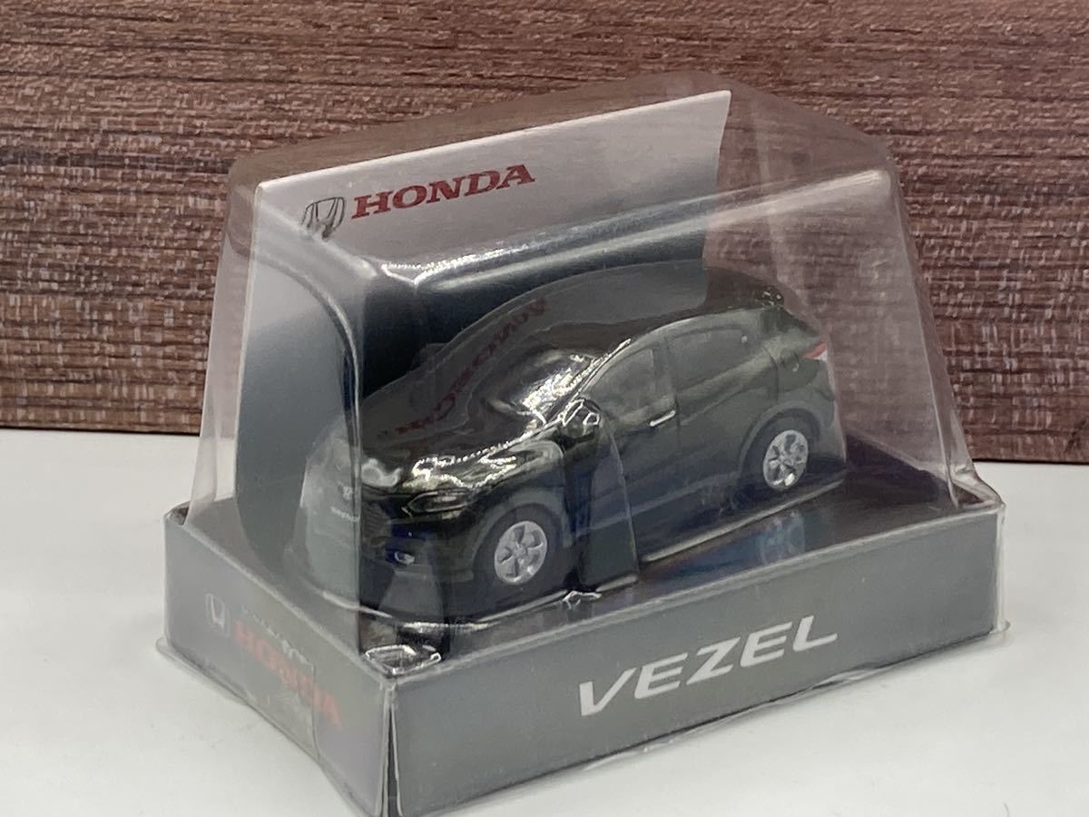 即決有★プルバックカー LED キーホルダー ホンダ 初代 ヴェゼル HONDA VEZEL 非売品 カラーサンプル★ミニカー_画像2