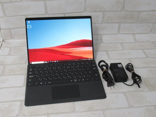 Ω 新DCN 1240m 保証有 MicroSoft Surface Pro X Model:1876 【 Win10Pro / Microsoft SQ 2 / 16.00GB / SSD:256GB 】タッチパネル_画像1