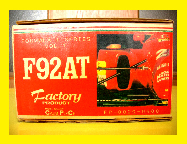 ■1/20 Factory PRODUCT Ferrari F92AT