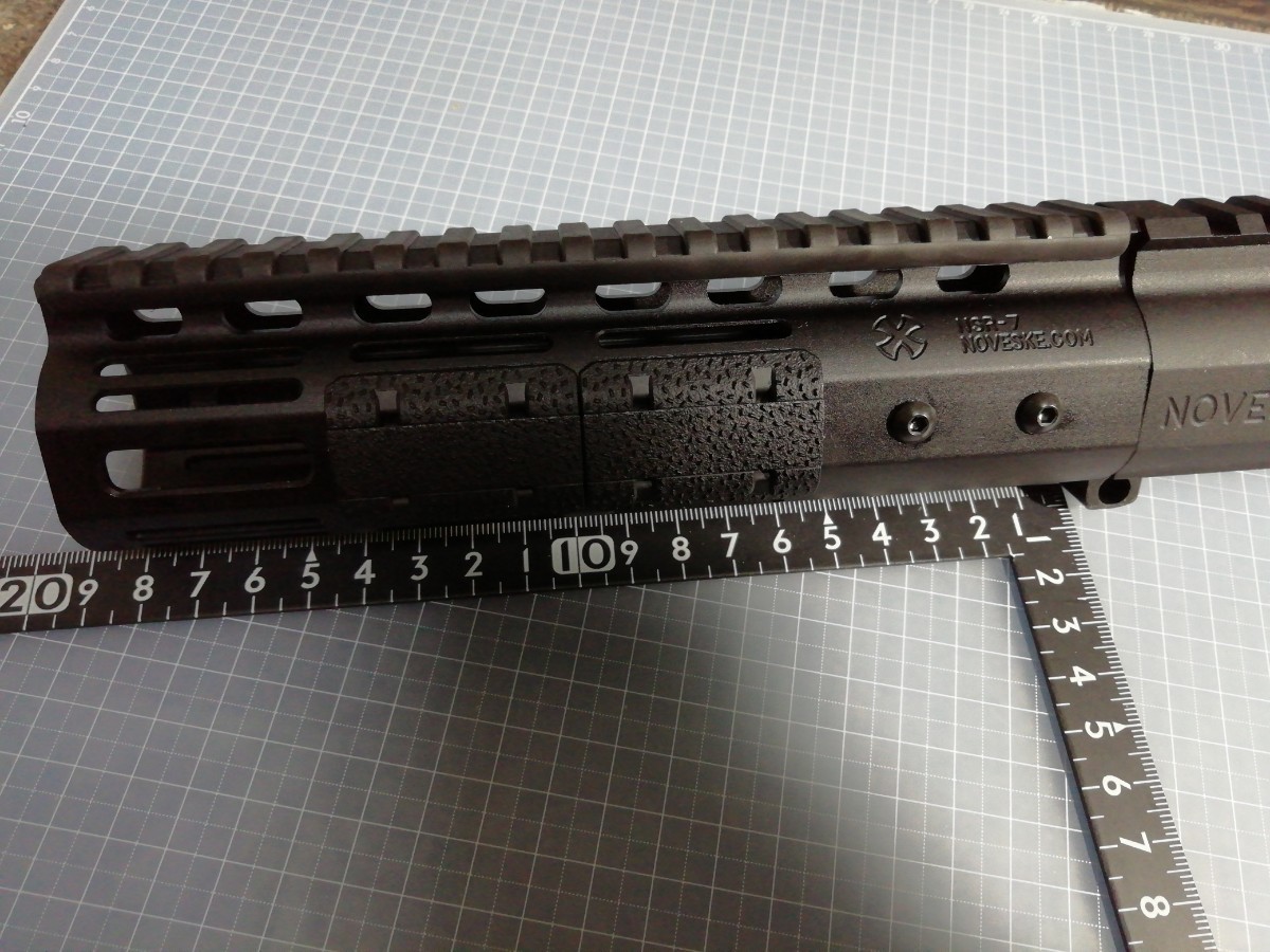 「収集品」IRON NOVESKE GEN3 アッパーレシーバー　マルイMWS用　NSR7インチハンドガード付き_画像5