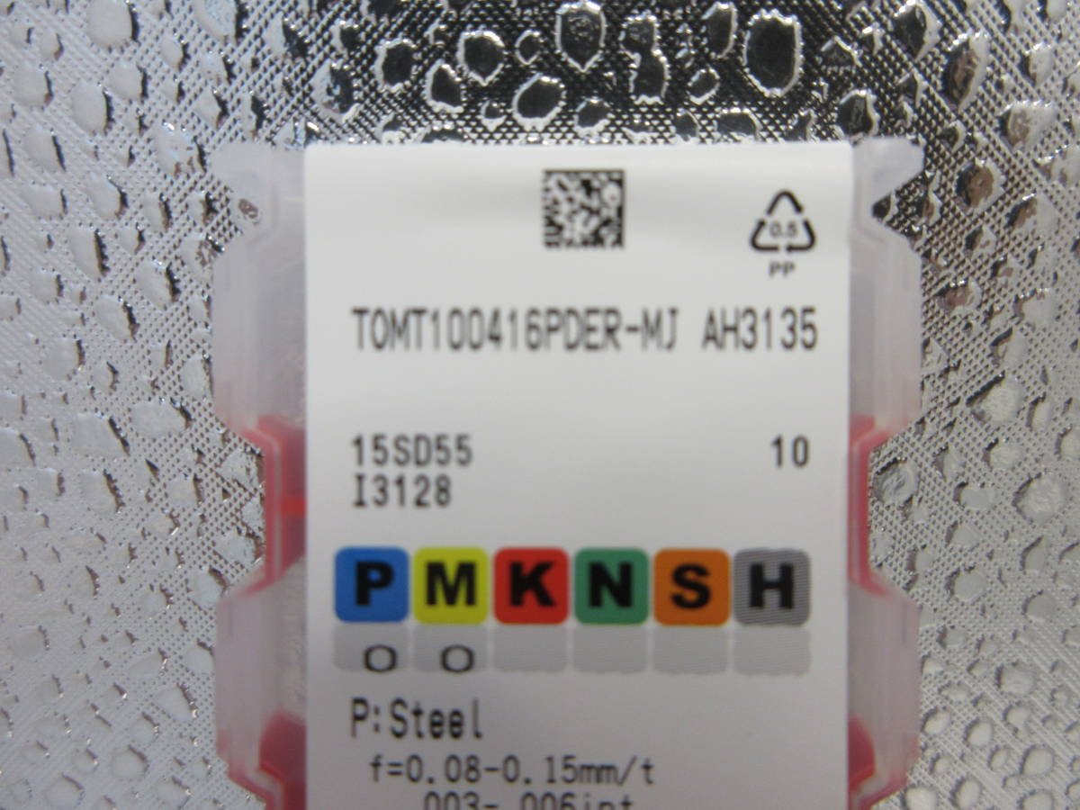 21447 新品 未使用 Tungaloy タンガロイ TOMT100416PDER-MJ 21447 新品 未使用 Tungaloy タンガロイ TOMT100416PDER-MJ