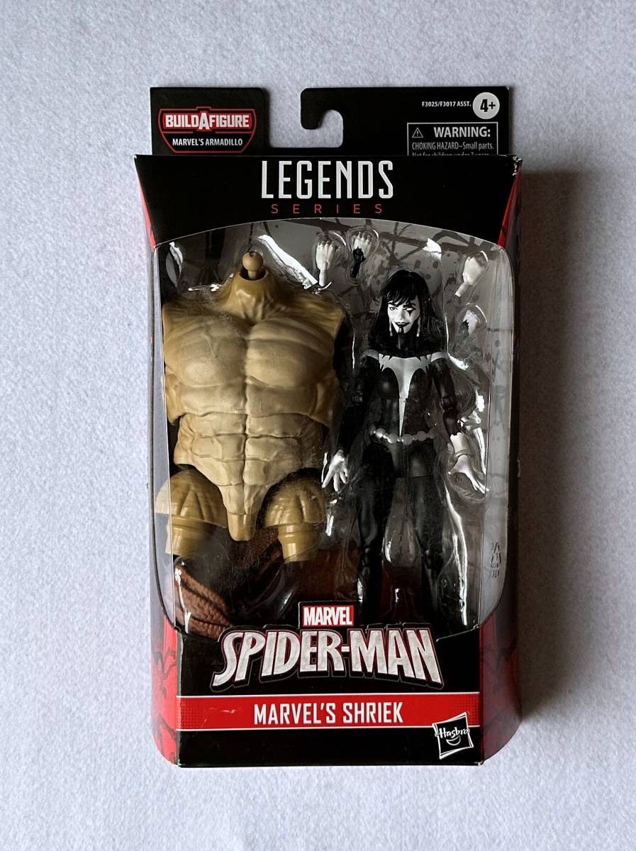  unopened goods is zbroma- bell Legend shu leak 6 -inch action figure Spider-Man 
