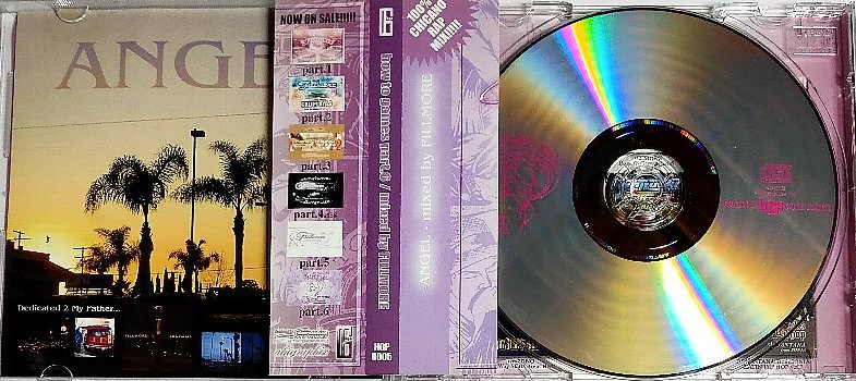 ANGEL how to games part.6 mixed bu DJ FILLMORE // ジャケット傷み MIXCD ウエッサイ チカーノ・ラップ_画像3