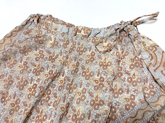 二点以上で送料無料！ B03 極美品 BLUE BOHEME ブルー ボヘム Silk Long Skirt シルク ロングスカート 春夏 エスニック アパルトモン_画像5