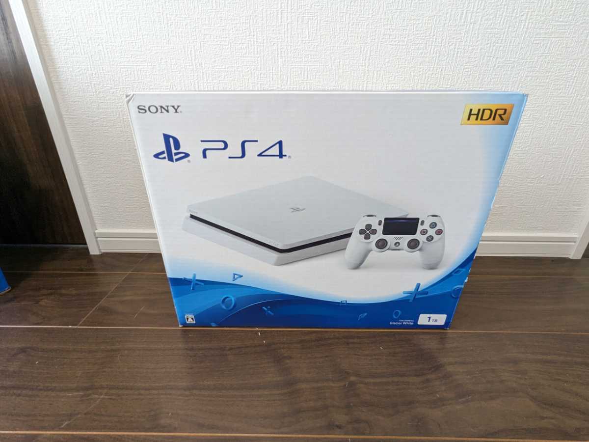 動作品 SONY PS4 CUH-2100B 1TB PlayStation4 PS4本体 グレイシャー 