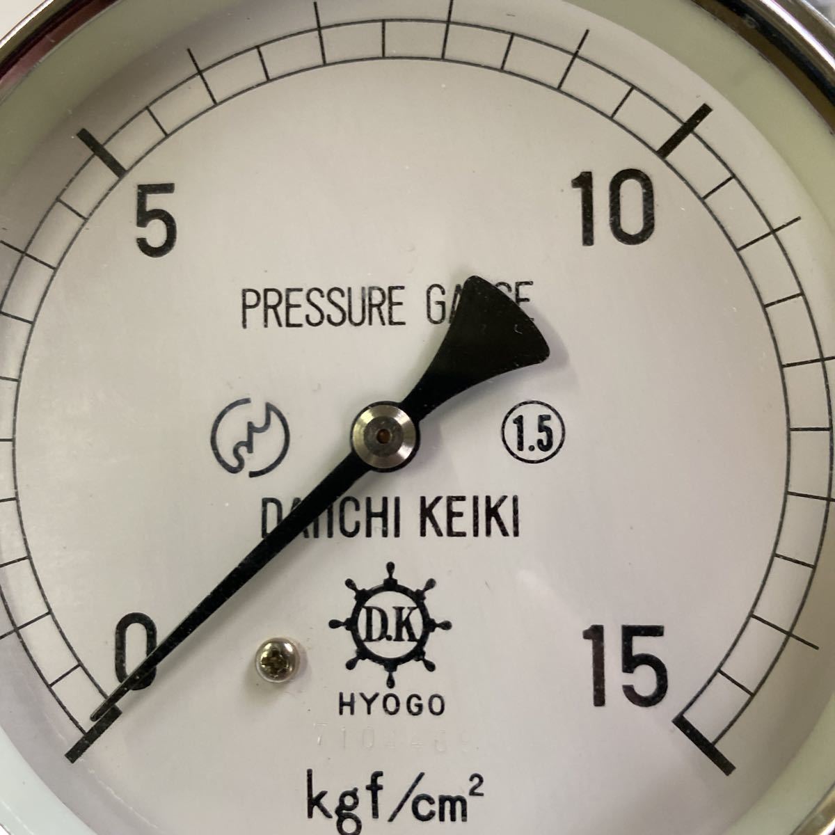 第一計器 DAIICHI KEIKI 圧力計 200 kgf/cm2 【60s】_画像5