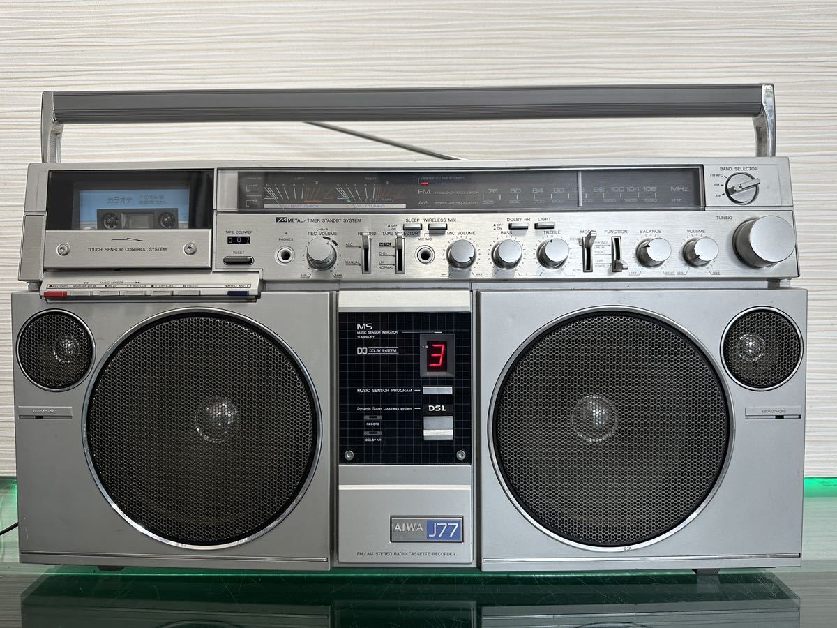 アイワ CS-J77MKII カセットリコーダー-