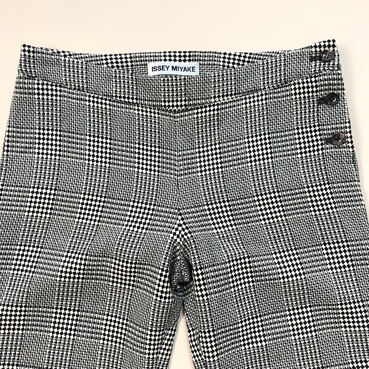 ☆美品 ISSEY MIYAKE イッセイミヤケ パンツ ボトムス グレンチェック