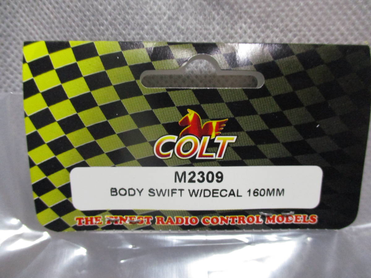 未使用品 COLT M2309 1/10RC スズキ スイフト Mシャーシ用ボディ(WB210mm)_画像6