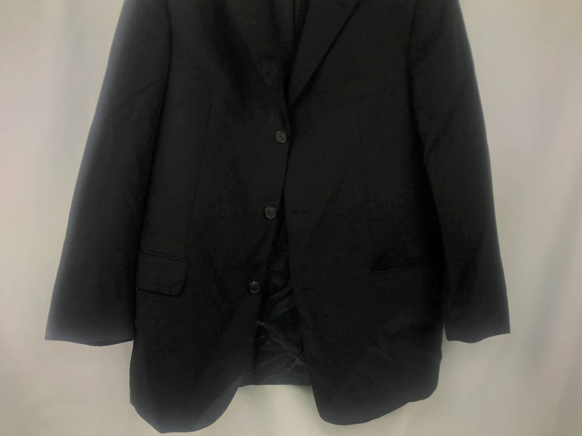 グアベロ メンズファッション メンズジャケット ジャケット コート 上着 ブラック 肩幅約44cm 着丈約80cm_画像3