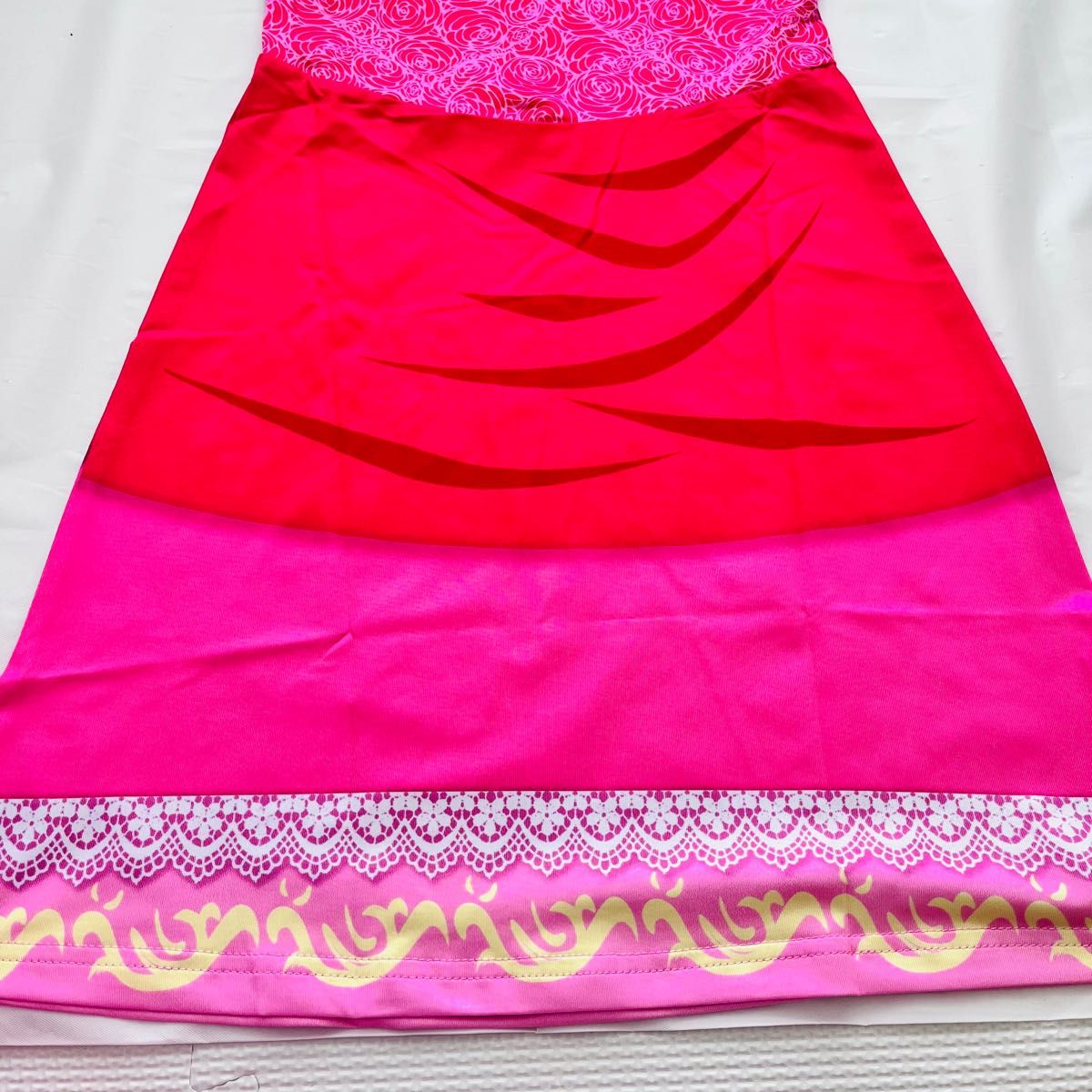 120ピーチ姫 ドレス ワンピース USJ プリンセス コスプレ ハロウィン コスチューム なりきり ピンク 仮装 ワンピ   