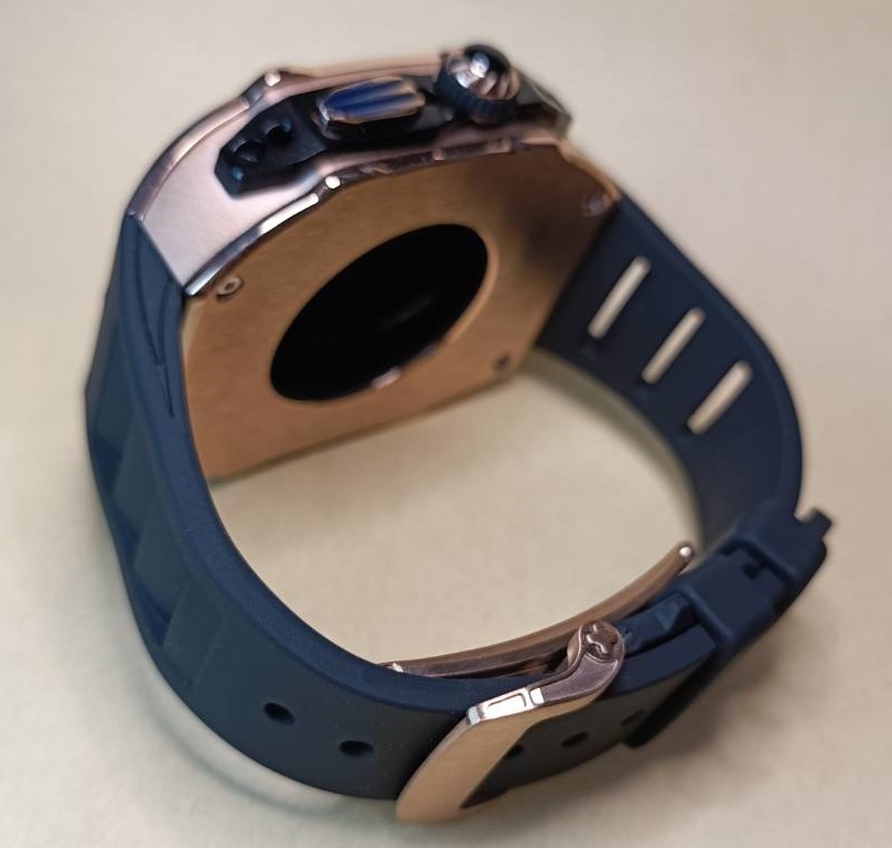 メタルRG 49mm apple watch ultra アップルウォッチウルトラ メタル ケース ステンレス カスタム golden concept ゴールデンコンセプト_画像3