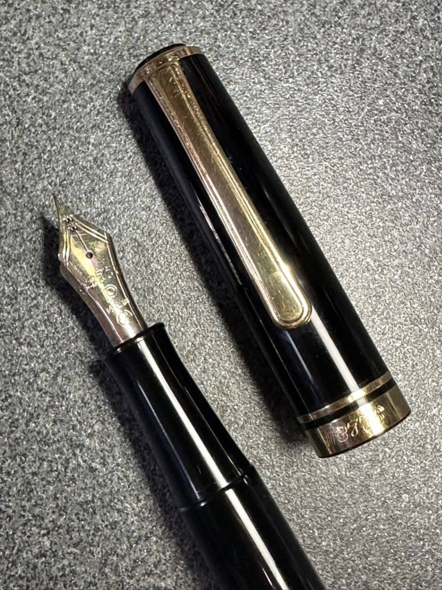 美しい Platinum 万年筆 初期型 エボナイトペン芯 14k(細) プラチナ