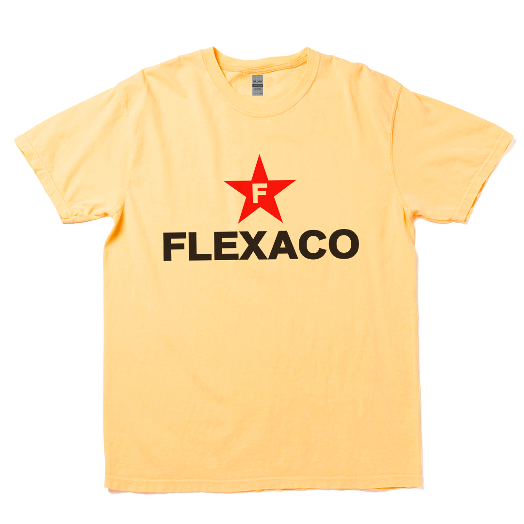 XLサイズトラヴィススコット FLEXACO Tシャツ Travis Scott 企業 トラビス