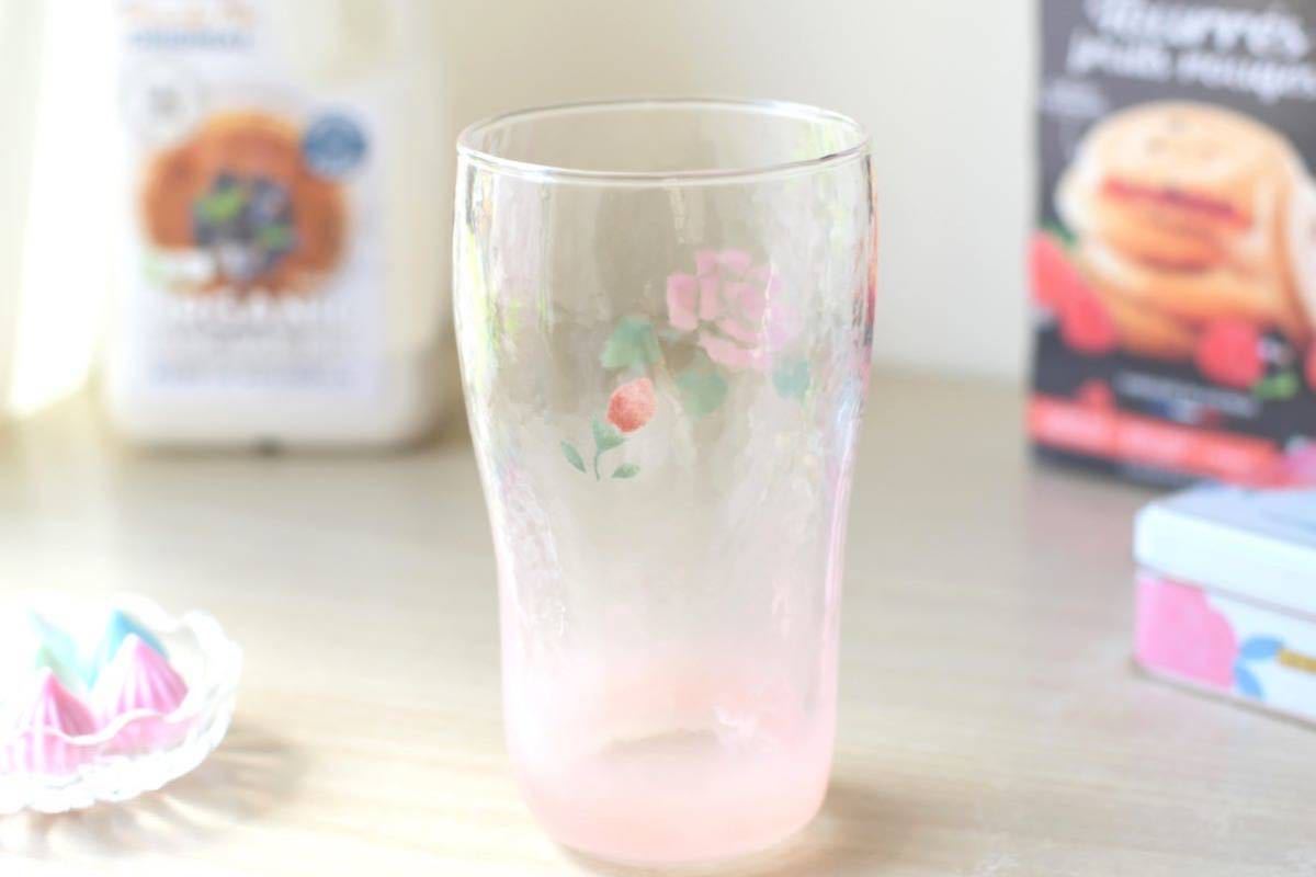 マニーローズ　Gルラック　タンブラーL ガラス　グラス　ガラスコップ　日本製　　新品_画像2