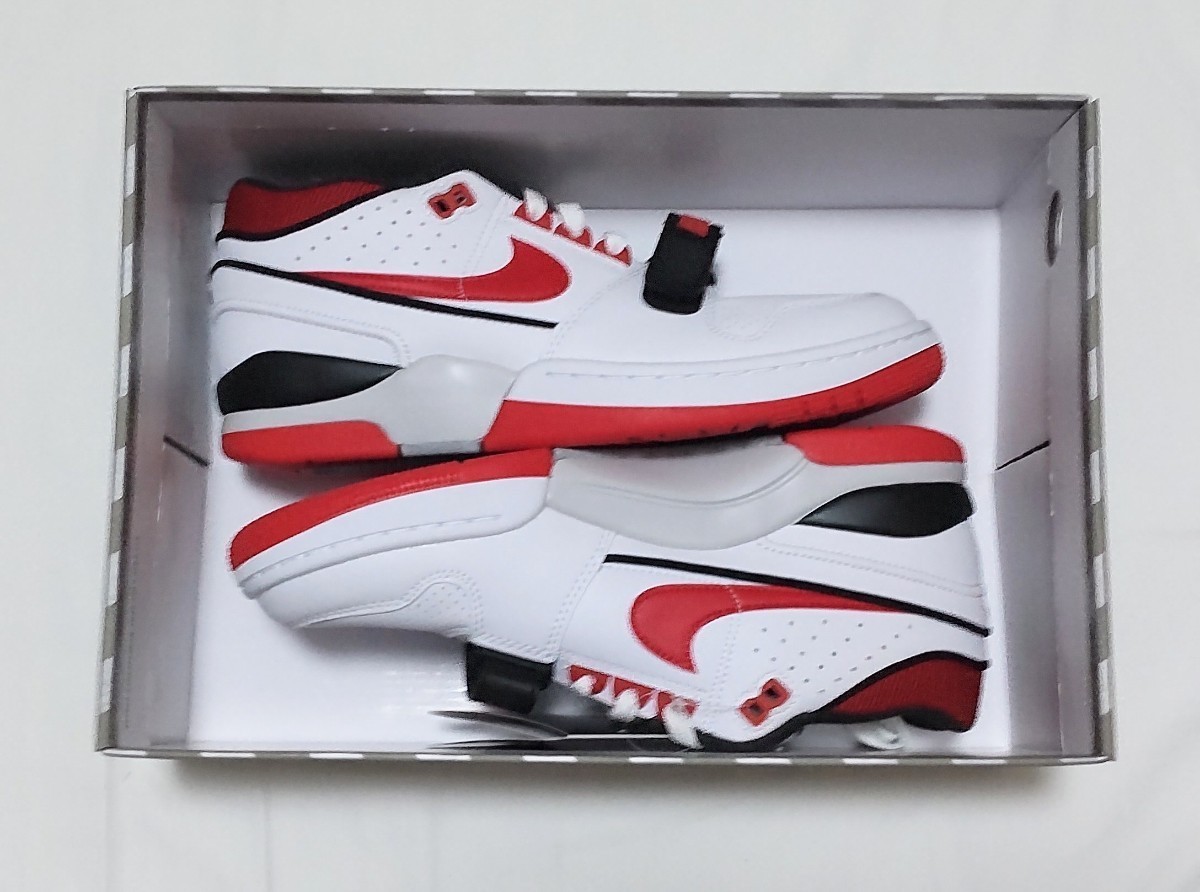 Billie Eilish Nike Air Alpha Force 88 Fire Red and White 26cm