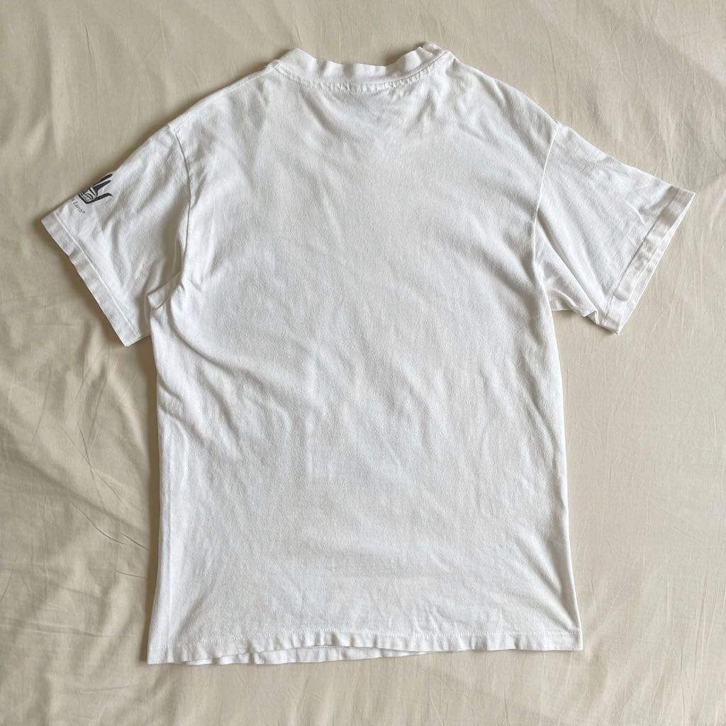 90s J.DAVID アート Tシャツ USA製 Hanes BEEFY 綿100 Made On Earth ビンテージの画像6