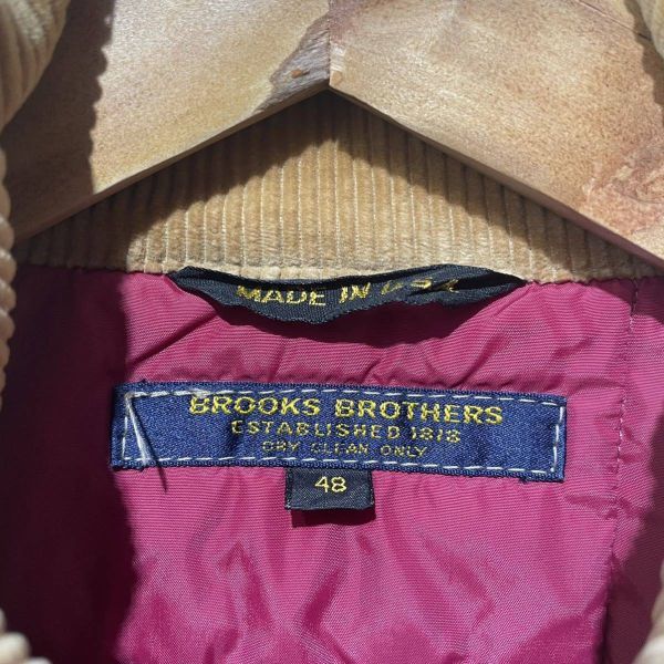 80s Brooks Brothers storm coat USA made Vintage jacket cotton inside Brooks Brothers 70s 90s