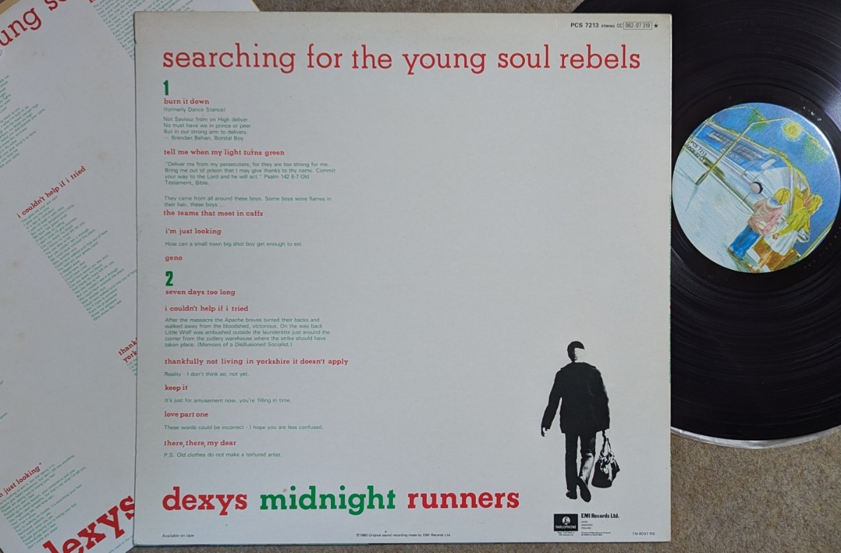 Dexy's Midnight Runners-Searching For The Young Soul Rebels★英Orig.盤/マト1_画像2