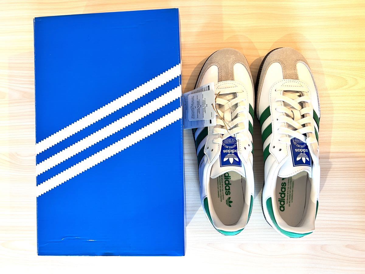 未使用新品】☆希少サイズ27.0 (US 9)adidas Originals Samba OG White