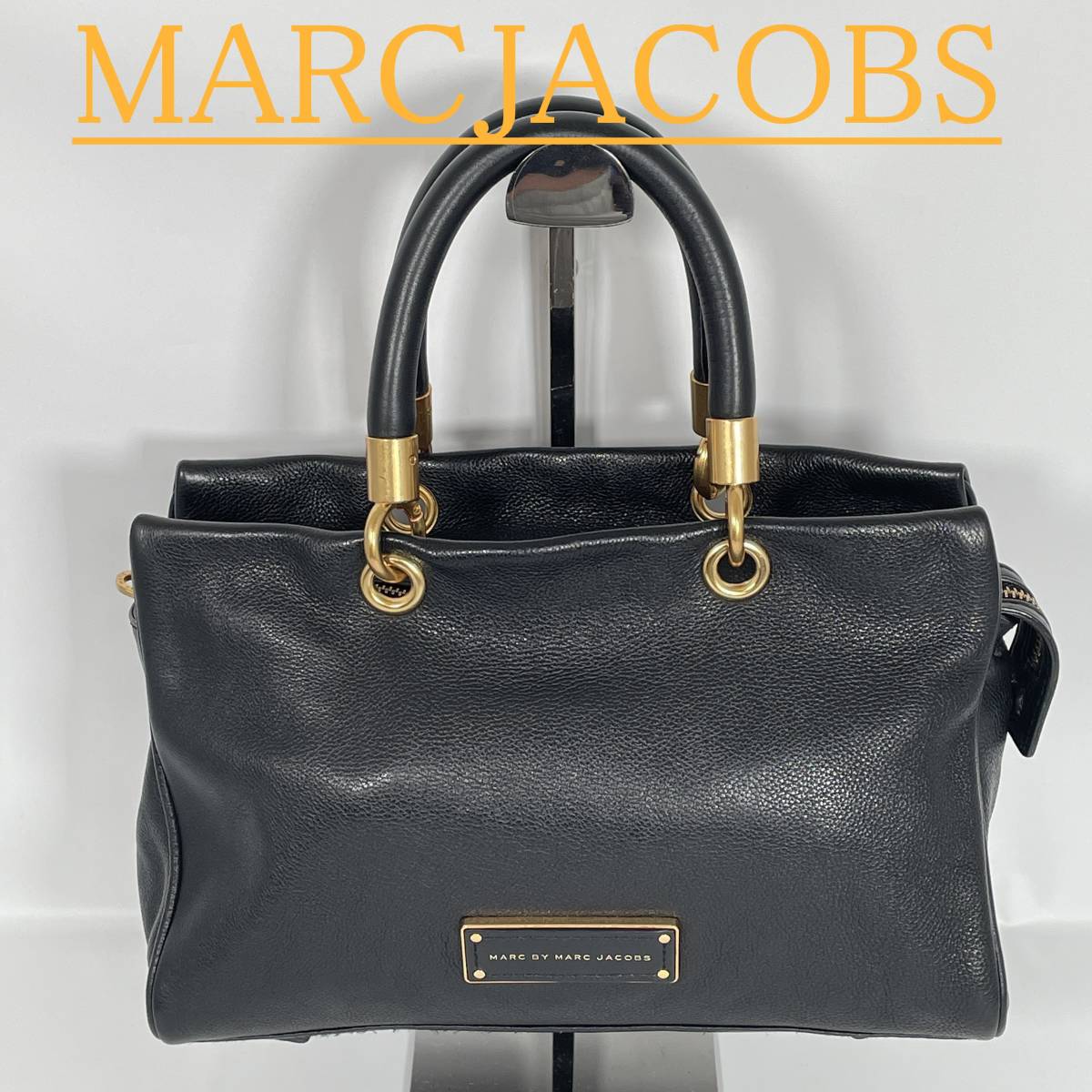 MARC JACOBS ハンドバッグ 2WAY ショルダーストラップ付き